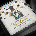 Graduation Gift Go Confidently in the Direction of Your Dreams Forever Love Pendant Necklace