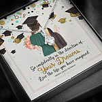 Graduation Gift Go Confidently in the Direction of Your Dreams Alluring Beauty Necklace