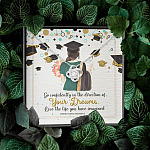 Graduation Gift Go Confidently in the Direction of Your Dreams Love Knot Pendant Necklace