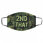 2nd That Washable Mask Cover, White, Cloth Face Cover – Medium/Large