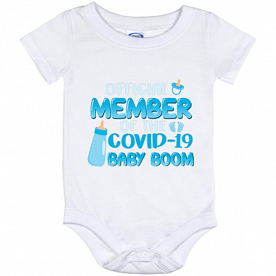 Official Member Onesie, White, Baby Onesie - 12 Month