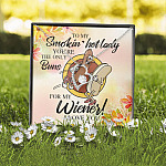 Naughty to My Smokin Hot Lady You're the Only Buns for My Wiener Forever Love Pendant Necklace