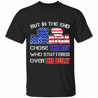 But In The End America Chose, Black, Unisex T-Shirt