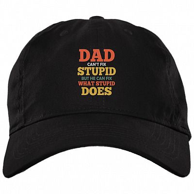 Brushed Twill Dad Cap