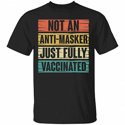 Not An Anti-MaskerShirt, Black, Unisex T-Shirt