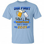 Personalized Our First Shirt, Light Blue, Unisex T-Shirt Personalized Our First Shirt, Light Blue, Unisex T-Shirt