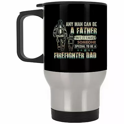 14 oz. Silver Travel Mug