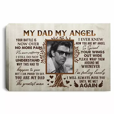 0.75'' Framed Canvas