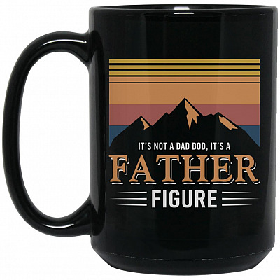 15 oz. Black Mug