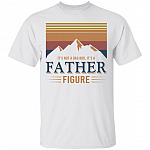 Retro Dad White Shirt, White, Unisex T-Shirt Retro Dad White Shirt, White, Unisex T-Shirt