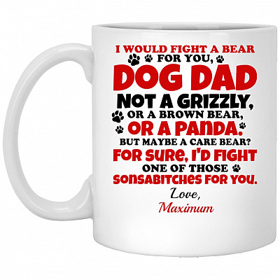 Personalized I Would Find, White, 11 oz. White Mug