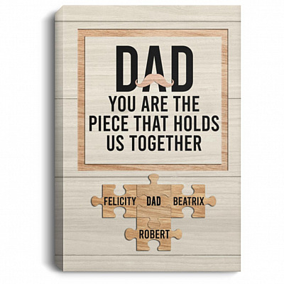 0.75'' Framed Canvas