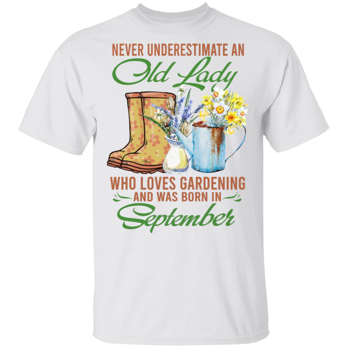 Sep Tee, White, Unisex T-Shirt