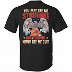 struggle, Black, Unisex T-Shirt struggle, Black, Unisex T-Shirt