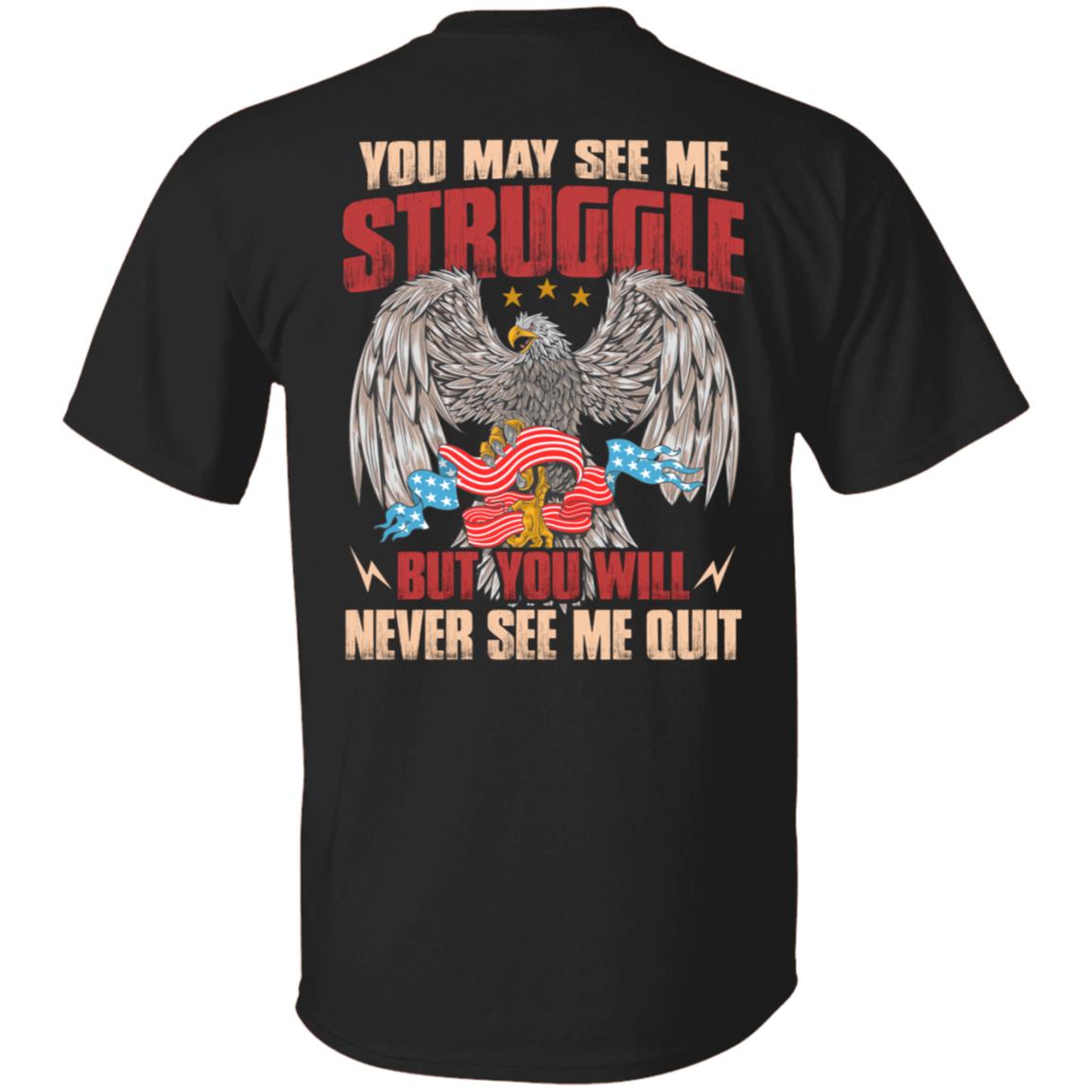 struggle, Black, Unisex T-Shirt struggle, Black, Unisex T-Shirt