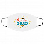 Kinder Grad Face Mask, White, Cloth Face Cover – Medium/Large