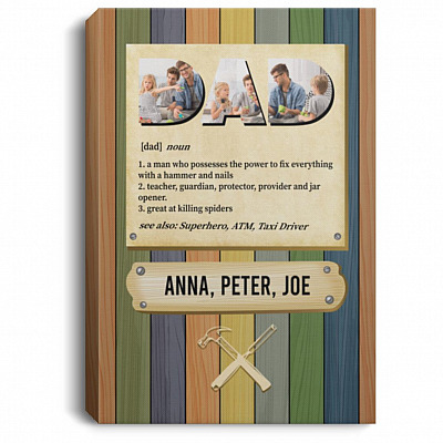 0.75'' Framed Canvas