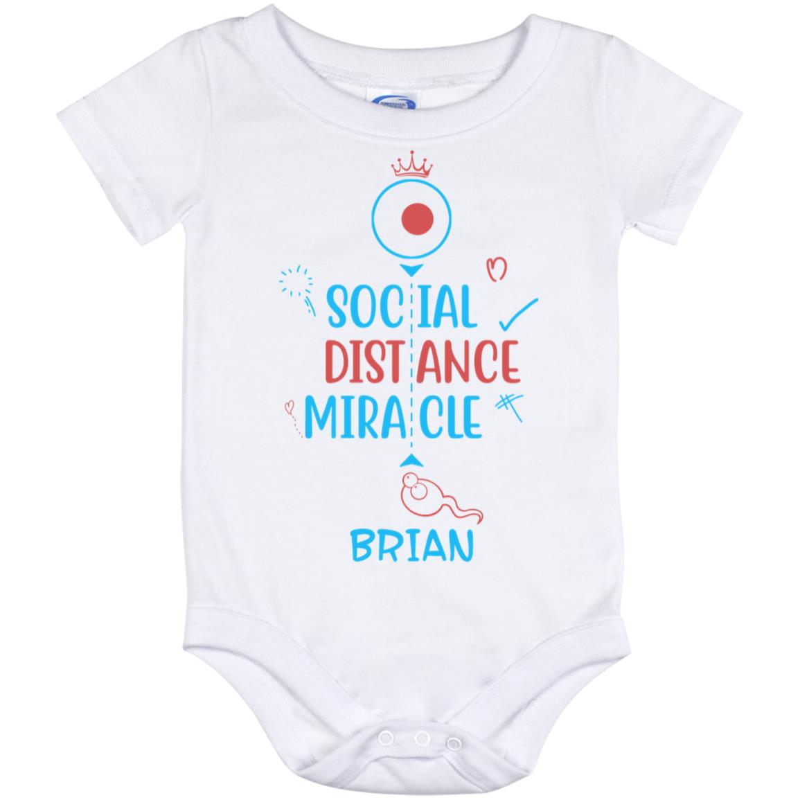 Personalized Funny Bodysuit, White, Baby Onesie - 12 Month