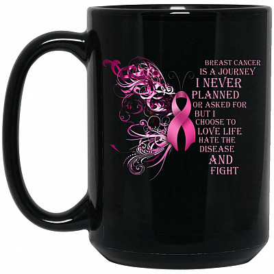 15 oz. Black Mug