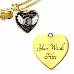 Personalized Photo God Has You In His Arms I Have You In My Heart Memorial Luxury Heart Pendant Necklace Personalized Photo God Has You In His Arms I Have You In My Heart Memorial Luxury Heart Pendant Necklace