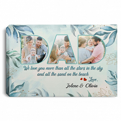 0.75'' Framed Canvas