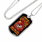 Buckle Up Buttercup This Firefighter Has Anger Issues And A Serious Dislike For Stupid People Dog Tag Pendant Necklace