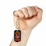 Buckle Up Buttercup This Firefighter Has Anger Issues And A Serious Dislike For Stupid People Dog Tag Pendant Necklace