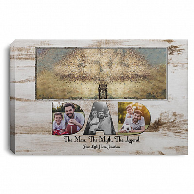 0.75'' Framed Canvas