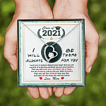 Class Of 2021 Friends I Will Always Be There For You You Are Amazing Just As You Are Forever Love Necklace