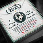 Class Of 2021 Friends I Will Always Be There For You You Are Amazing Just As You Are Forever Love Necklace