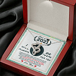 Class Of 2021 Friends I Will Always Be There For You You Are Amazing Just As You Are Double Hearts Necklace