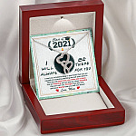 Class Of 2021 Friends I Will Always Be There For You You Are Amazing Just As You Are Double Hearts Necklace