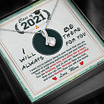 Class Of 2021 Friends I Will Always Be There For You You Are Amazing Just As You Are Alluring Beauty Necklace