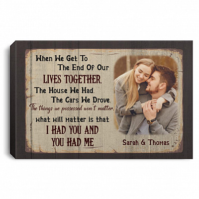 0.75'' Framed Canvas