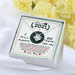 Class Of 2021 Friends I Will Always Be There For You You Are Amazing Just As You Are Love Knot Necklace