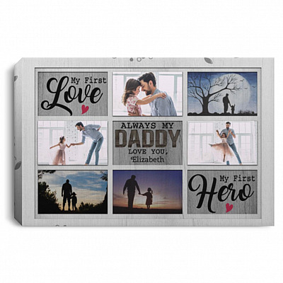 0.75'' Framed Canvas