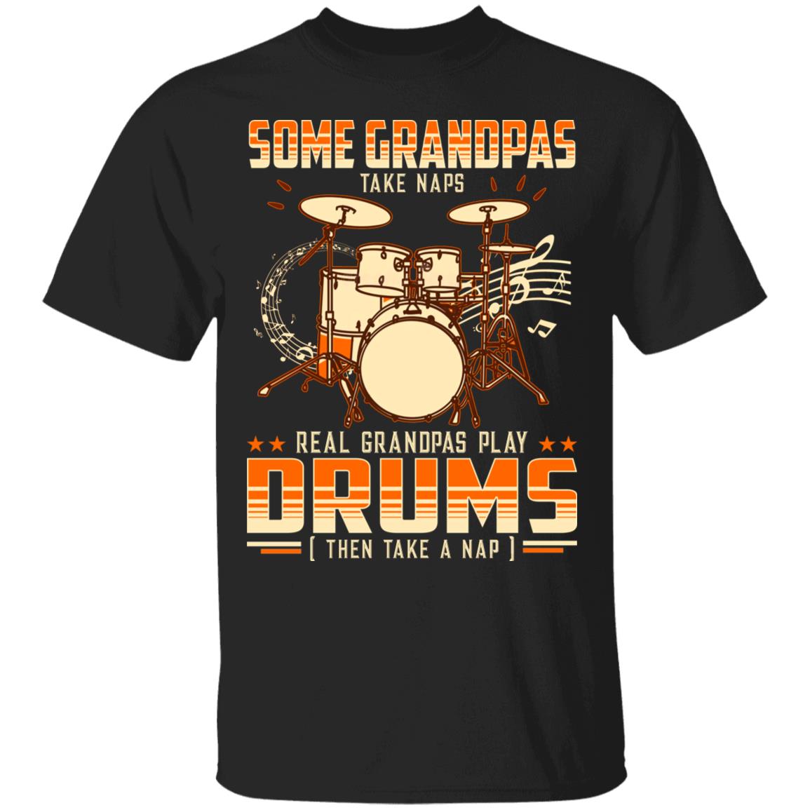 Drum Grandpa Shirt, Black, Unisex T-Shirt Drum Grandpa Shirt, Black, Unisex T-Shirt