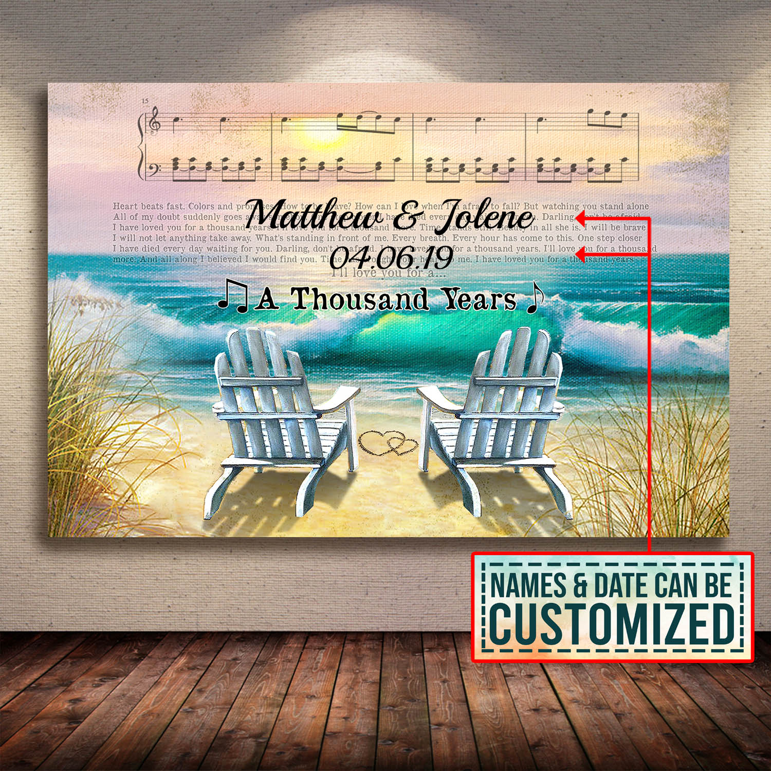 Personalized A Thousand Years 1