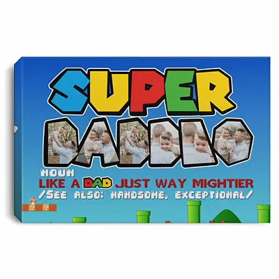 0.75'' Framed Canvas