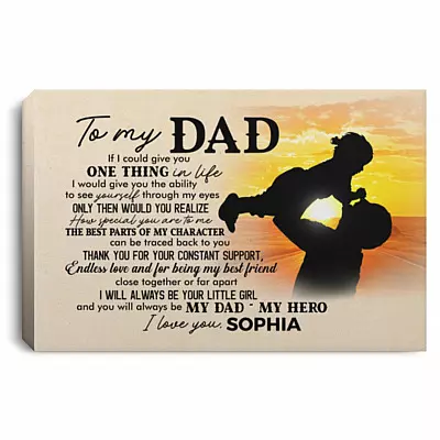 0.75'' Framed Canvas