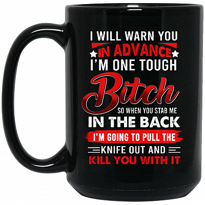 15 oz. Black Mug