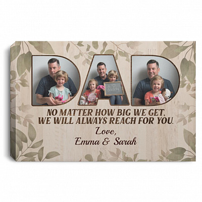 0.75'' Framed Canvas