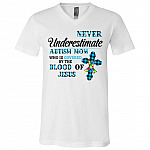 Never, White, V-Neck T-Shirt Never, White, V-Neck T-Shirt