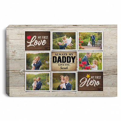 0.75'' Framed Canvas