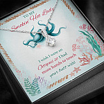 To My Smokin' Hot Lady I Wish I Were An Octopus So I Had More Hands To Touch Your Butt Alluring Beauty Necklace