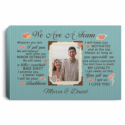 0.75'' Framed Canvas