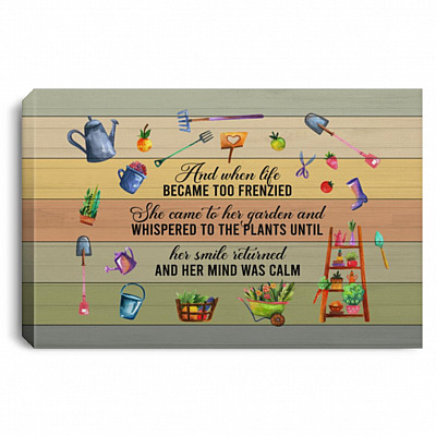 0.75'' Framed Canvas