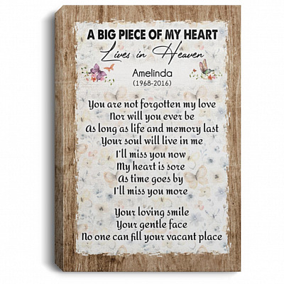 0.75'' Framed Canvas