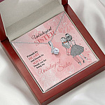 Unbiological Sister Friends by Heart and Friends by Soul Friendship Alluring Pendant Necklace