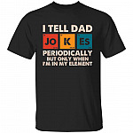 dad tee, Black, Unisex T-Shirt dad tee, Black, Unisex T-Shirt